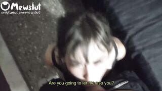 I caught her cheating on her boyfriend so she obeyed me – Facefucking, spitting, cock slapping (sub)