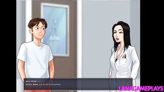 Summertime Saga – Thirsty Dude Drinks Milk From MILF Leaking Breasts – Part 54