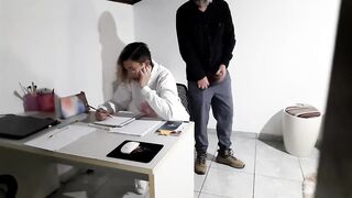 Math student went to remedial class but got turned on by the teacher and had sex with him – Part 1