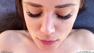POV sucking and fucking my step-brother while he’s sunbathing – LITTLE CAPRICE