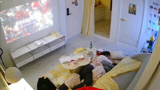 IPCAM – Korean Couple Fucks While Watching A Movie | Amateur – T36
