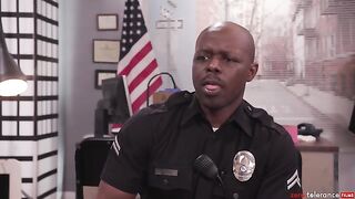 POLICE WOMAN Is GANGBANG SLUT!